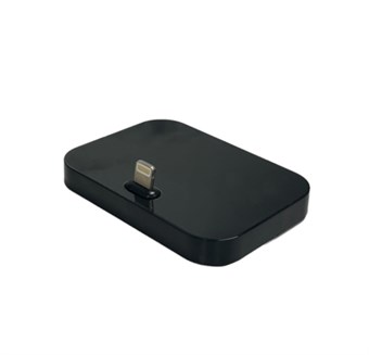 USB-C til Lightning - Oplader Dock - Sort