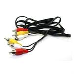 3 RCA Male to 3 RCA Male 
