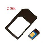 iPhone 4 sim konverter 2stk 79 Kr