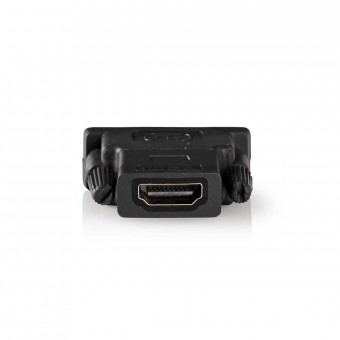 HDMI™ Adapter | HDMI™ Hun | DVI-D 24 + 1-pin han | Guldplateret | Lige | PVC | Antracit | 1 stk. | Window Box