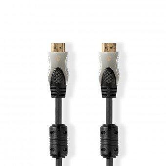 HDMI™ kabel | HDMI™ Stik | HDMI™ Stik | 8K@60Hz | Guldplateret | 1.00 m | PVC | Antracit | Box
