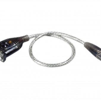 Usb 2.0-Kabel USB A Han - D-SUB 9-Pin Han Runde 100 cm Sølv