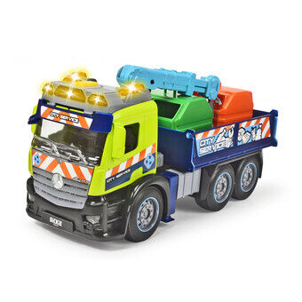 Dickie action truck - genbrugsvogn med skraldespande