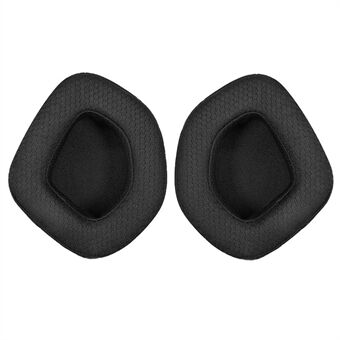 1 par komfortable ørepuder til Alienware AW988 blødt lædersvamp Mesh stofpuder Udskiftning af høretelefontilbehør