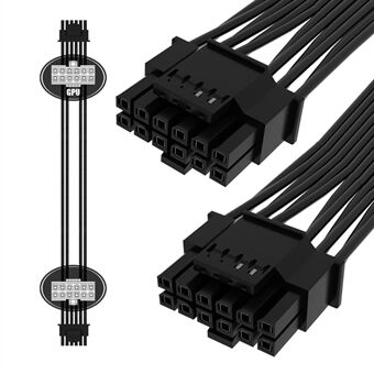 PW-013 30 cm 12VHPWR ATX3.0 PCI-E 5.0 Power Modular Kabel 16Pin til 16Pin ledning til 3080 3090TI PSU 12+4Pin grafikkort