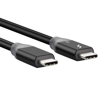 0,9 m USB-C til USB-C PD 100W hurtigopladningskabel USB3.1 Thunderbolt 3 40 Gbps ledning til MacBook Pro/iPad Pro