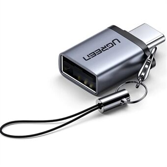 UGREEN US270 Type-C han til USB3.0 adapter Aluminium Shell Mini USB-C konverter med snor