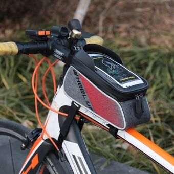 WHEEL UP 6-tommer nylon cykeltaske Vandtæt Touch Screen telefontaske