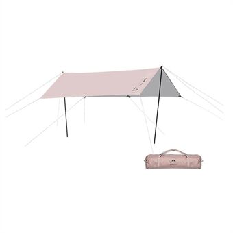 SHINETRIP A463-M00 Outdoor Camping Telt Tarp Anti-UV Baldakin 210D Sølvbelagt Oxford Cloth Sun Shelter, Størrelse M - Guld