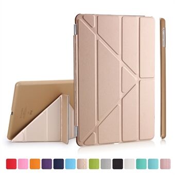 Aftagelig 2-i-1 Origami Stand Læder Smart Cover + Companion Taske til iPad 9.7 (2018) / 9.7 (2017)