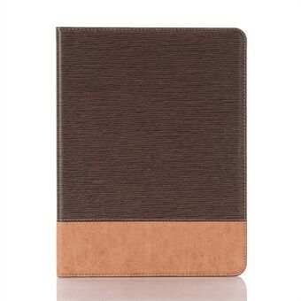 Cross Texture Splicing Leather Wallet Smart Cover til iPad Pro  (2020) / (2018)