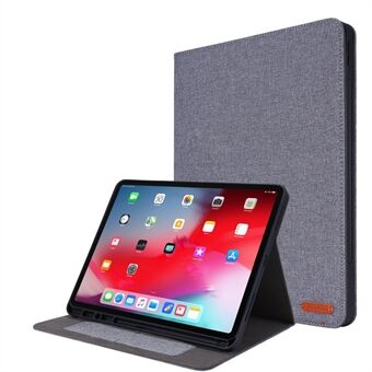 Cloth Texture Card Slots Stand Leather Cover for iPad Pro  (2020)/(2018)