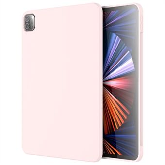 MUTURAL ensfarvet stødsikker mikrofiberforing flydende silikone+pc-beskyttende tablet-etui cover til iPad Pro  (2021)/(2020)