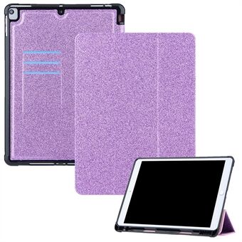 Tri-fold Stand Læder Tablet Cover Smart Case med Pen Slot til iPad 10.2 (2021)/(2020)/(2019)/Air  (2019)/ Pro  (2017)