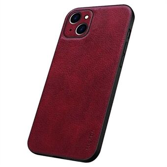 SULADA PU Læder Telefoncover til iPhone 13 - Rød
