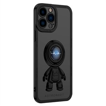 YOOBAO TPU-telefoncover til iPhone 13 Pro  Planet Lightning Spaceman-telefoncover Kickstand med bilmonteret metalplade