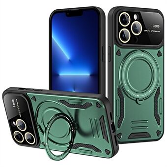 Kickstand Rugged Cover til iPhone 13 Pro Max, PC+TPU beskyttende telefoncover