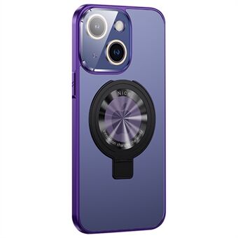 Kickstand Case til iPhone 14 Kompatibel med MagSafe 2,0 mm Thicken PC+TPU telefoncover med LOGO View-udskæring