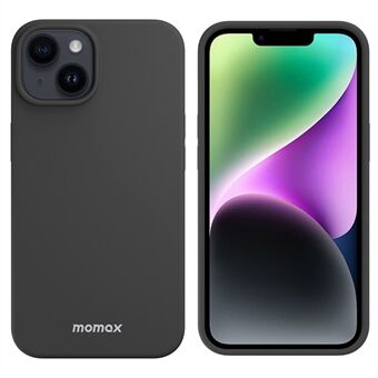 MOMAX til iPhone 14 Plus stødsikkert telefoncover Silikone mobilcover kompatibel med trådløs opladning