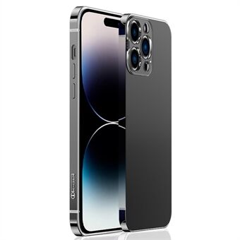 IM-CHEN Slim Case til iPhone 14 Pro Max Stødsikker telefontaske Anti-Drop PC Back Rustfrit stålramme telefonbeskytter