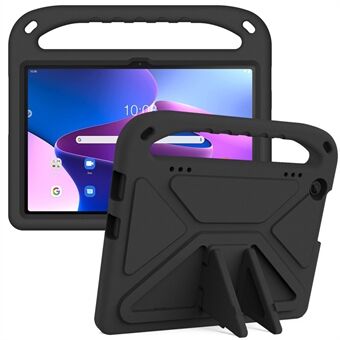 Til Lenovo Tab M10 (Gen 3) Kickstand Tablet-etui med Håndgreb Anti-drop EVA Tabletdække.