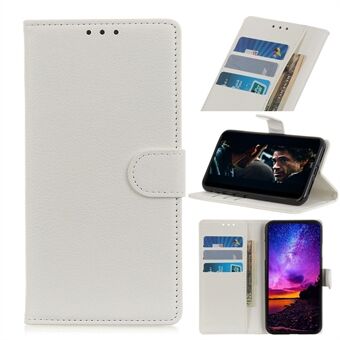 Classic Litchi Texture PU læder tegnebog telefon etui til Samsung Galaxy A51