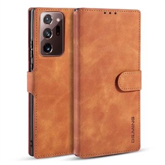 DG.MING Retro Læder Wallet Stand Cover til Samsung Galaxy Note20 Ultra / Note20 Ultra 5G