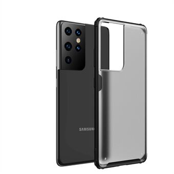 Armor Series Matte PC + TPU Hybrid telefon etui til Samsung Galaxy S21 Ultra 5G