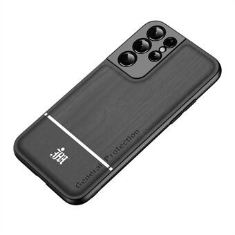 Anti-Drop Trækorn Tekstur TPU Taske til Samsung Galaxy S21 Ultra 5G Ultratyndt telefondæksel