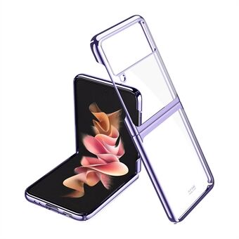 Cool galvaniseret, tæt fit Flip PC Hard Case Mobiltelefon Beskyttende Shell Cover til Samsung Galaxy Z Flip3 5G