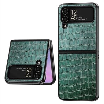 AIORIA Til Samsung Galaxy Z Flip3 5G Crocodile Texture PU Læder + PC + TPU Telefon Beskyttelsesetui Faldsikkert cover