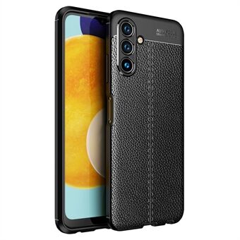 Anti-Fingerprint Litchi Texture Design Blødt TPU-beskyttelsescover til Samsung Galaxy A13 5G / A04s 4G (164,7 x 76,7 x 9,1 mm)