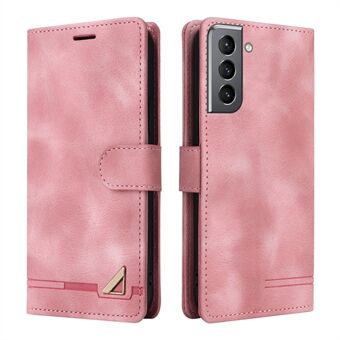 Beskyttelsescover til Samsung Galaxy S22 5G Pung Telefon Taske 007 Series Skin-Touch PU lædercover
