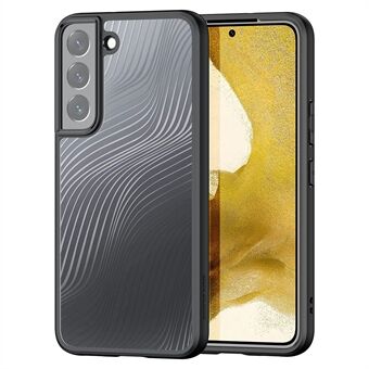 DUX DUCIS Aimo Series til Samsung Galaxy S22 5G telefoncover TPU+PC Ridsefast cover (REACH-certificering) - Sort