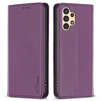 BINFEN COLOR BF18 til Samsung Galaxy A33 5G PU Læder Folio Cover Card Slot Stand Telefoncover