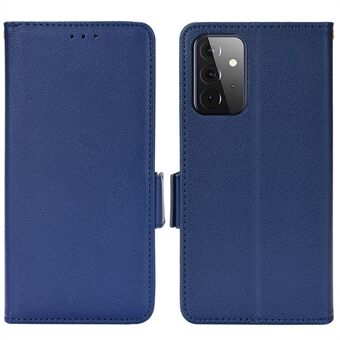 Litchi Texture Scratch telefoncover PU Læder Folio Flip Wallet Cover med Stand til Samsung Galaxy A53 5G