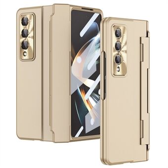 Beskyttelsescover til Samsung Galaxy Z Fold4 5G Anti-Fall telefoncover HAD PC stødsikkert cover Support Trådløs opladning