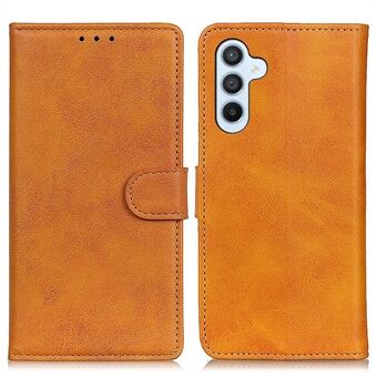 Anti-fald Flip Mobiltelefon Cover til Samsung Galaxy A54 5G Kohud Tekstur Slidfast PU Læder Telefon Case Stand