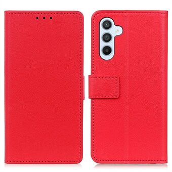 Mobiltelefontaske til Samsung Galaxy A54 5G, Støvtæt tekstureret PU- Stand Folio Flip Wallet Cover