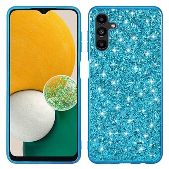 Til Samsung Galaxy A54 5G Drop-proof Shiny Glitter Pailletter Telefon Case Elektroplettering TPU ramme Hard PC Bagcover