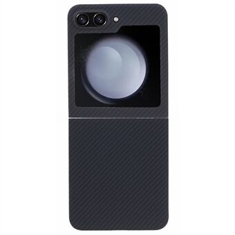 Aramid Fiber telefoncover til Samsung Galaxy Z Flip5 5G, 6D Fine Carbon Fiber Texture telefoncover