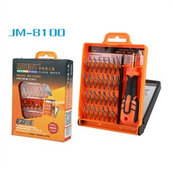 JAKEMY 32-i-1 professionel hardware skruetrækker værktøjssæt (JM-8100)