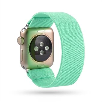 Ensfarvet udskrivning Nylon urbånd til Apple Watch Series 6 / SE / 5/4 40mm / Series 3/2/1 Watch 38mm
