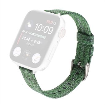 Elastisk nylon urrem udskiftning urrem til Apple Watch Series 4/5/6 / SE 40mm / Watch Series 1/2/3 38mm