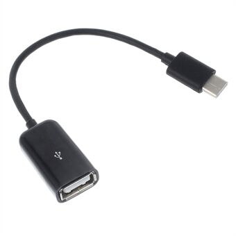 USB 3.1 Type-C han til USB 2.0 A hun OTG-kabel