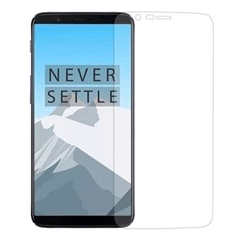 Til OnePlus 5T mobil hærdet glas skærmbeskyttelsesfilm (Arc Edge)