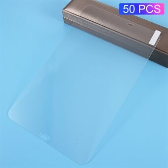 50PCS / Lot 0,3 mm hærdet glas skærmbeskytter til Samsung Galaxy Tab A 10.1 (2016) T580 T585 Arc Edge