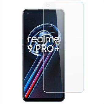 Til Realme 9 Pro+ Accurate Touch Anti-brudt 0,3 mm Arc Edge HD skærmbeskytter hærdet glas filmbeskytter