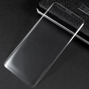 Til Samsung Galaxy S8 buet fuld dækning mobil hærdet glas skærmbeskytter
