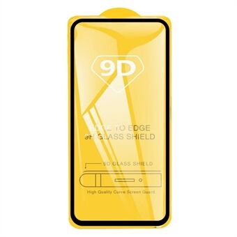 9D Side Lim Telefon Skærmbeskytter til Samsung Galaxy A54 5G, Silke Print Hærdet Glas Fuld Dækkende Film